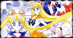Sailormoon, Sailor Venus, Sailor Jupiter, body of Sailor Mars